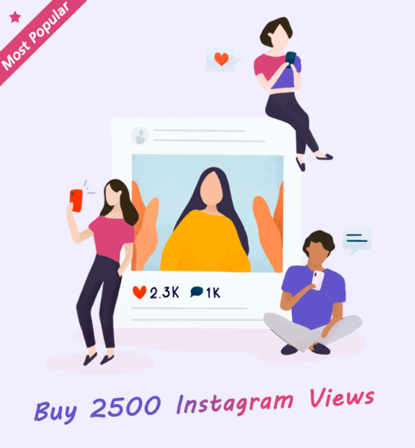 Buy 2500 Instagram Views