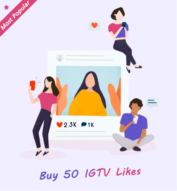 Buy 50 IGTV Likes